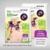 Hartie Foto Glossy Autoadeziva ProCart 10x15 cm, 115/80g, 50 coli, Rezolutie 5760 DPI, Imprimare Inkjet
