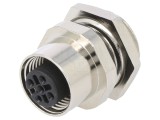 Soclu M12 5 Pin Mamă DeviceNet CANopen THT IPX7 125V