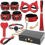Set Rosy Bondage Gift Box Rosu