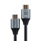 Cablu High Speed HDMI 2.0 Tellur, 4K, 18Gbps, tata-tata, Ethernet, aurit, 5m, negru