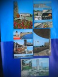 HOPCT LOT NR 888 MANGALIA--LITORAL-CT-5 CARTI POSTALE-RSR-CIRCULATE, Circulata, Printata, Constanta