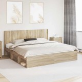 vidaXL Tăblie cap Stejar Sonoma Lemn prelucrat 889557