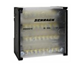 Distribuitor 4P 80A, per pol: 1x16mm 8x10mm Schrack IKB04016