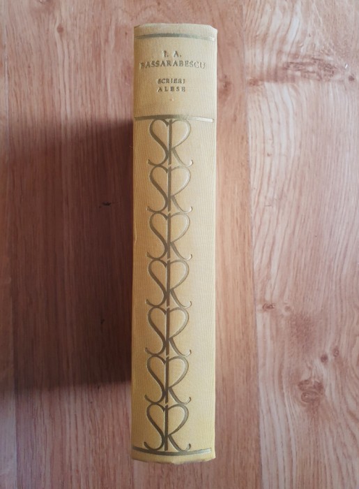 SCRIERI ALESE - I. A. Bassarabescu
