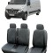 Set Huse scaune piele si textil Renault Master (1998-2016) (3 locuri)