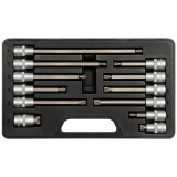 Yato YT-7753 - Set capete chei tubulare M5-M17 mm patrat 1/2 inch 12 bucati