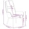Scaun de relaxare, crem, material textil - 8