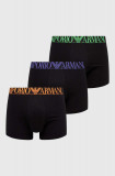 Cumpara ieftin Emporio Armani Underwear boxeri 3-pack barbati, culoarea negru