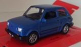 Macheta Fiat 126 albastru - Welly 1/32