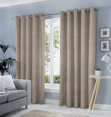 Draperie tip tesatura in cu inele auriu antic, Madison, 150x235 cm, densitate 700 g/ml, Caitland, 1 buc foto