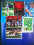 HOPCT LOT NR 482 FOTBAL FOTBALISTI-SPORT -6 CARTI POSTALE-NECIRCULATE