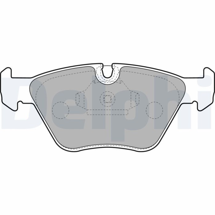 DELPHI LP1608 set placute frana,frana disc