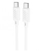 Cablu Date si Incarcare Hoco X88 USB-C la USB-C 60W, 1m, Alb