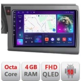 Navigatie Audi A6 C6 2004-2010 dedicata Android QLED octa core 4+64 4G DSP FHD carplay android auto radio gps internet Android kit-a6-c6+EDT-E309v3 Ca