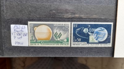 1962-Franta YT=1360-1361 2val c set MNH foto