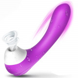 Stimulator Clitoris Bianca Air Pulse&amp;Vibrations Silicon USB Mov Guilty Toys