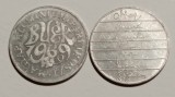Ungaria 1969 - firma de aluminiu, medal de Anul Nou