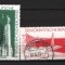 GERMANIA (DDR) 1957 &ndash; COMEMORARI. ARHITECTURA. SERIE STAMPILATA, F146