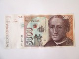 Spania 5000 Pesetas 1992 aUNC la cel mai mic pret