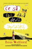 Cumpara ieftin Ce să nu faci dacă devii invizibil