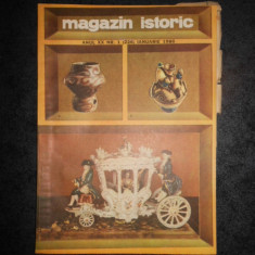 REVISTA MAGAZIN ISTORIC (Ianuarie, 1986)