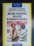 Metode statistice aplicate in stiintele sociale- Traian Rotariu, Gabriel Badescu