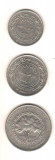 SV * IORDANIA (Regatul Hasemit) LOT 50 - 100 FILS si QUARTER DINAR 1981, Asia, Nichel