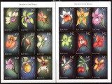 LESOTHO 1999, Flora, Orhidee, serie neuzată, MNH