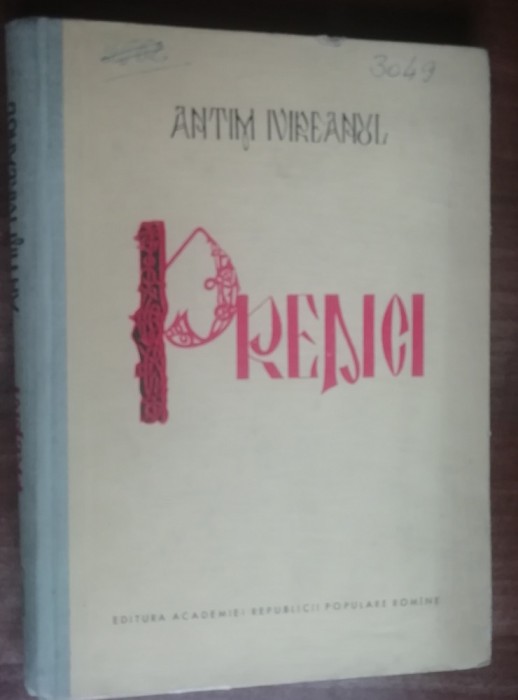 myh 50s - Antim Ivireanul - Predici - ed 1962