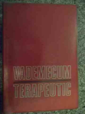 Vademecum Terapeutic - George Ionescu-amza ,534462 foto