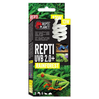 Bec REPTI PLANET Repti UVB 2.0+ Rainforest 13W foto