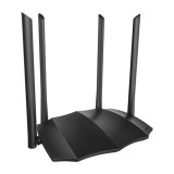 Cumpara ieftin Router WiFi 5 (802.11ac) DualBand 2.4/5GHz, 300+867Mbps, 4x6dBi, 4 porturi Gigabit - TENDA TND-AC8