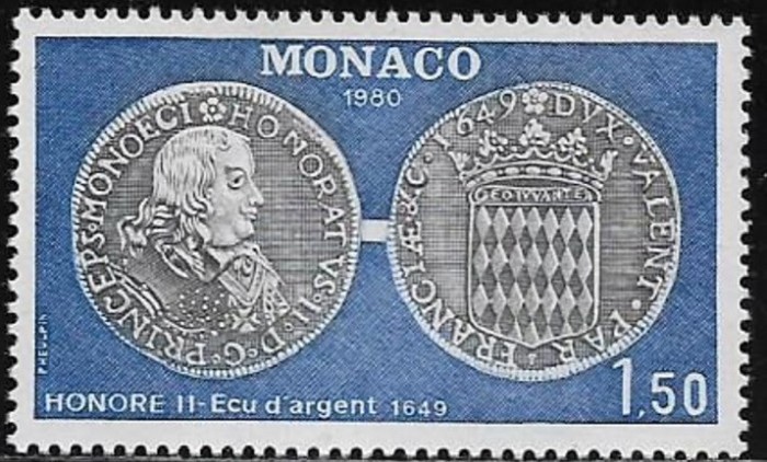 C2826 - Monaco 1980 - Numismatica neuzat,perfecta stare