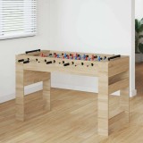 vidaXL Masă de Foosball Stejar Sonoma 125 x 60,5 x 80 cm Lemn compozit 858886