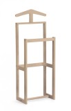 Cumpara ieftin Suport haine lemn natur Daiki 40x24x106 cm