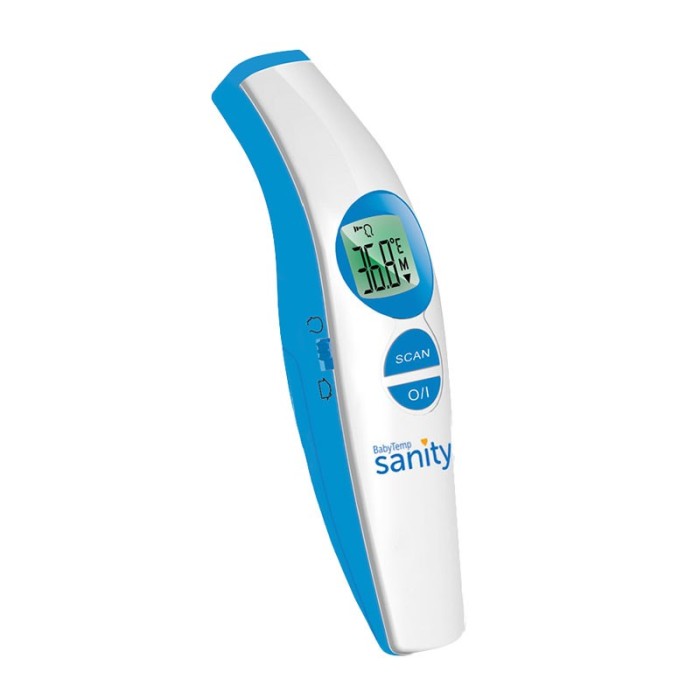 Termometru fara contact Sanity BabyTemp, scanare infrarosu Termometru fara contact Sanity BabyTemp, scanare infrarosu