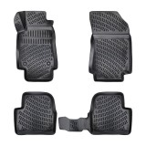 Cumpara ieftin Covorase Auto Cauciuc Umbrella Citroen C3 Aircross (2017-) Negru. Set dedicat, impermeabile, protectie maxima