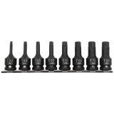 Set Tubulare Impact Cu Varf Torx T30-t80 - 8p.