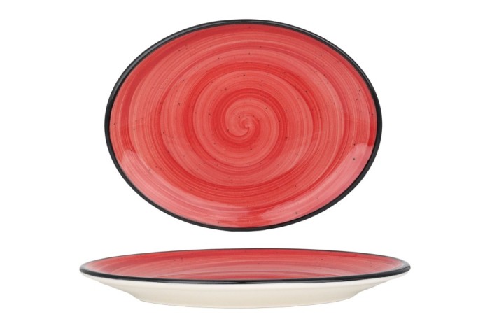 Bonna Placa de service - Aura Passion - Por&Aring;&pound;elan - 25x19 cm - set de 2