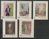 Cehoslovacia 1967 - Picturi din Galeria Naționala, serie neuzata