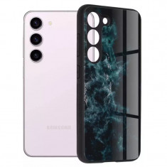 Husa Samsung Galaxy S23 Antisoc Personalizata Nebuloasa Albastra Glaze