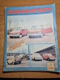 revista autoturism martie 1989 - lansare dacia lastun 500