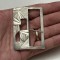 PAFTA ARGINT 925 - CATARAMA Curea - Art Deco - Facuta manual - Vintage !
