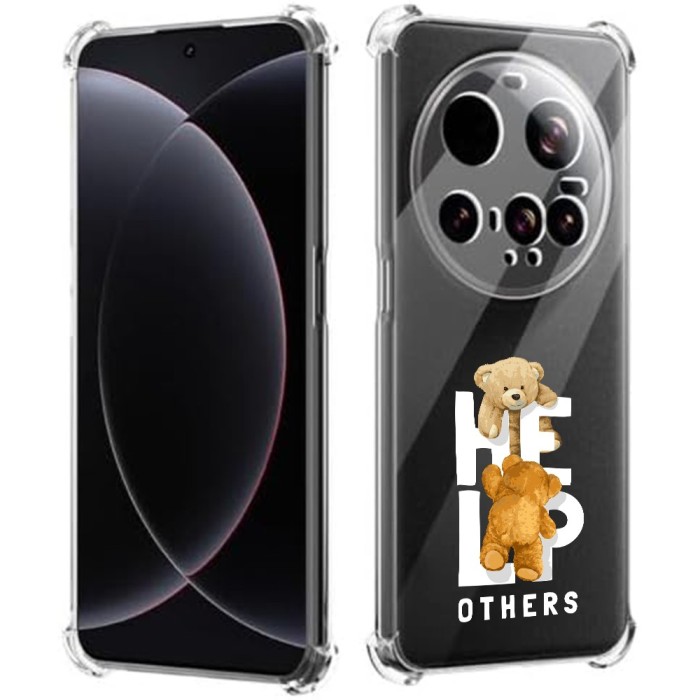 Husa antisoc pentru xiaomi 15 ultra - airbag tpu, col&Egrave;uri ranforsate - help others