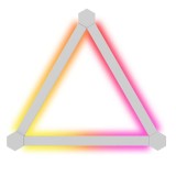 Panouri luminoase smart Nanoleaf Lines Expansion Pack NL59-E-0001LW-3PK, 3 panouri, LED RGBW, 240 lm, senzor muzica, control vocal, alb, interior