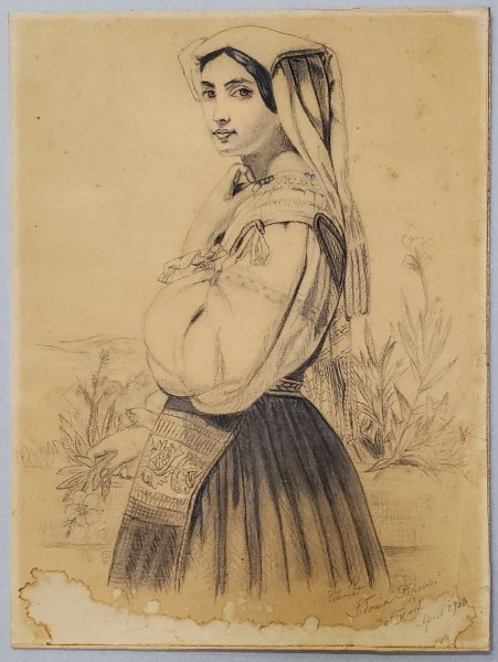 Portret de tanara - Sidonia Popovici