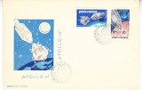 C12 - FDC Romania - Apolo 9 si 10 - LP702 - 1969, Romania de la 1950, Spatiu