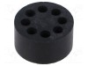 Insert pentru presetupă 6mm M40 IP68 cauciuc NBR HELUKABEL 8 orificii
