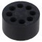 Insert pentru presetupă 6mm M40 IP68 cauciuc NBR HELUKABEL 8 orificii
