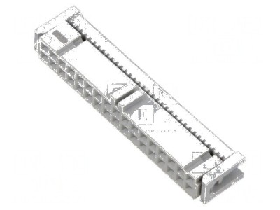 Conector IDC mufă mamă 34 PIN 1,27mm 2,5A pentru cablu-bandă foto